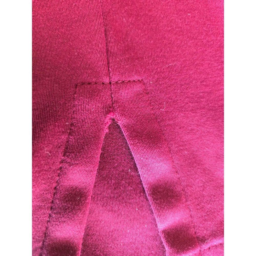 Polo Ralph Lauren Burgundy Pima Cotton Long Sleeve Polo L Preppy Classic Minimal - Picture 8 of 12
